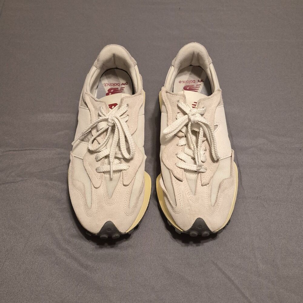 New Balance 327 Women Size 9 Sea Salt Raincloud Running Shoes Sneakers U327WRB